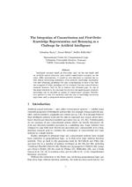 The Integration of Connectionism and First-Order Knowledge Representation and Reasoning as a Challenge for Artificial Intelligence