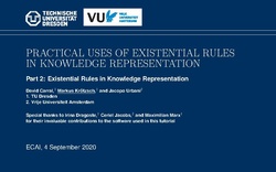 Slides for Part 2: Existential Rules in Knowledge Representation