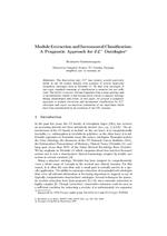 Module Extraction and Incremental Classification: A Pragmatic Approach for EL^+ Ontologies