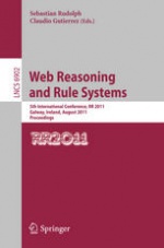 Web Reasoning and Rule Systems - 5th International Conference (RR 2011)