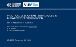 Slides for Part 3: Practical Applications of Rules