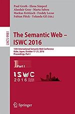 Proceedings of the 15th International Semantic Web Conference (ISWC 2016), Part I