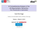 Slides: A Comprehensive Analysis of the cf2 Argumentation Semantics: From Characterization to Implementation