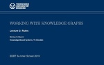 Slides: Working with Knowledge Graphs