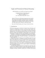 Logics and Networks for Human Reasoning