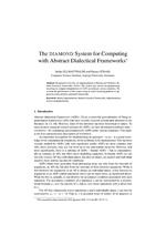 The DIAMOND System for Computing with Abstract Dialectical Frameworks