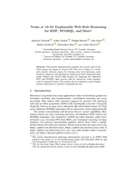 Nemo at v0.10: Explainable Web Rule Reasoning for RDF, SPARQL, and More