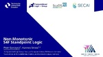 Slides: Non-Monotonic S4F Standpoint Logic