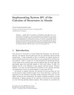 Implementing System BV of the Calculus of Structures in Maude