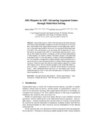 ABA Disputes in ASP: Advancing Argument Games through Multi-Shot Solving