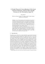 A Graph-Theoretic Generalization of the Least Common Subsumer and the Most Specific Concept in the Description Logic EL