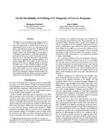 On the Decidability of Verifying LTL Properties of Golog Programs