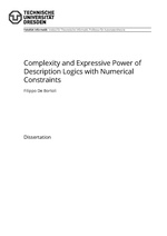 Complexity and Expressive Power of Description Logics with Numerical Constraints