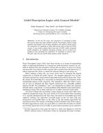 Gödel Description Logics with General Models