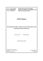 Description Logics with Concrete Domains and Functional Dependencies