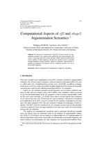 Computational Aspects of cf2 and stage2 Argumentation Semantics