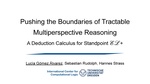 Slides: Pushing the Boundaries of Tractable Multiperspective Reasoning: A Deduction Calculus for Standpoint EL+
