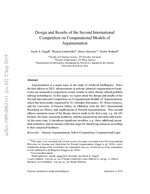 Design and Results of the Second International Competition on Computational Models of Argumentation