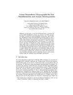 Axiom Dependency Hypergraphs for Fast Modularisation and Atomic Decomposition