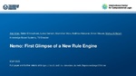 Slides: Nemo: First Glimpse of a New Rule Engine