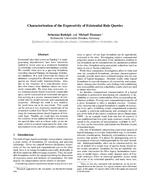 Characterization of the Expressivity of Existential Rule Queries
