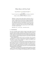 When Horn is All You Need