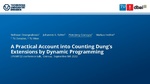 Slides: A Practical Account into Counting Dung’s Extensions by Dynamic Programming