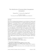 The classification of homomorphism homogeneous tournaments