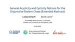 Slides: General Acyclicity and Cyclicity Notions for the Disjunctive Skolem Chase (Extended Abstract)