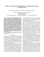 QbDJ: A Novel Framework for Handling Skew in Parallel Join Processing on Distributed Memory
