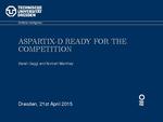 Slides: ASPARTIX-D Ready for the Competition