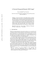 A Neutral Temporal Deontic STIT Logic