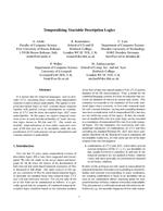 Temporalising Tractable Description Logics