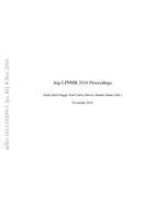 Proceedings of the First International Workshop on Argumentation in Logic Programming and Non-Monotonic Reasoning (Arg-LPNMR 2016)