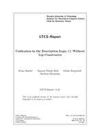 Unification in the Description Logic EL Without the Top Concept
