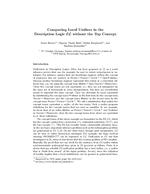 Computing Local Unifiers in the Description Logic EL without the Top Concept