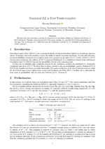 Statistical EL is ExpTime-complete