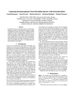 Capturing Homomorphism-Closed Decidable Queries with Existential Rules