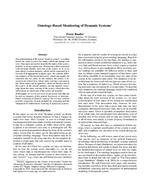 Ontology-Based Monitoring of Dynamic Systems