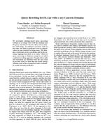 Query Rewriting for DL-Lite with n-ary Concrete Domains