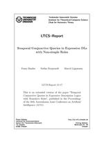Temporal Conjunctive Queries in Expressive DLs with Non-simple Roles