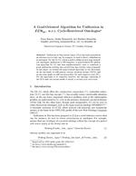 A Goal-Oriented Algorithm for Unification in ELH_R^+ w.r.t. Cycle-Restricted Ontologies
