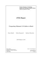 Computing Minimal EL-Unifiers is Hard