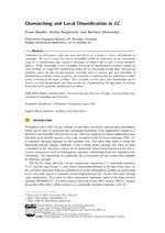 Dismatching and local disunification in EL