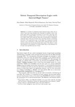 Metric Temporal Description Logics with Interval-Rigid Names
