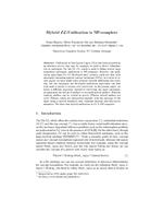 Hybrid EL-Unification is NP-Complete