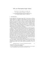 LTL over Description Logic Axioms