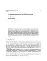 On Language Equations with One-sided Concatenation