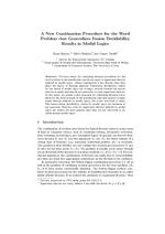 A New Combination Procedure for the Word Problem that Generalizes Fusion Decidability Results in Modal Logics