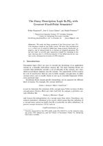 The Fuzzy Description Logic G-FL_0 with Greatest Fixed-Point Semantics